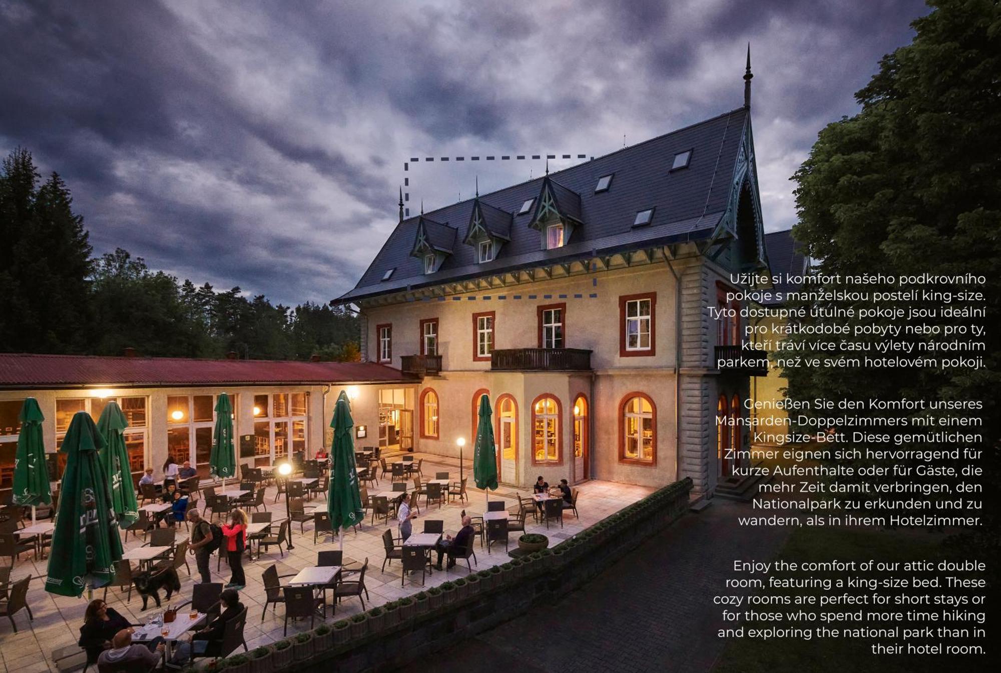 Hotel Mezni Louka Хренско Номер фото